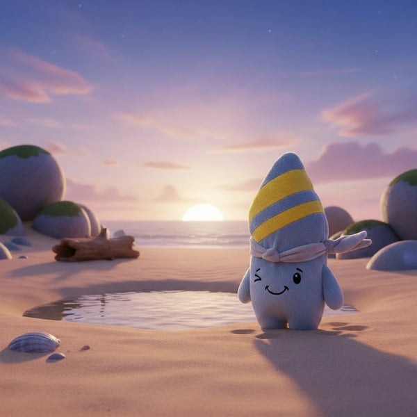 Lenabo Hörspiel „Nalu und die Stille des Meeres“ von Lenabie Nalu (Sonnenuntergang) – beruhigendes Kinderhörspiel ab 3 Jahren über Achtsamkeit und innere Ruhe, Nalu erlebt am Strand einen stillen Sonnenuntergang und entdeckt die leisen Klänge des Ozeans, sanfte Geschichte über Entspannung, Gefühle und Naturverbundenheit, mit Meeresrauschen, Abendstimmung und harmonischer Musik, fördert emotionale Entwicklung, Selbstwahrnehmung und Fantasie, ideal als Einschlafgeschichte oder ruhiges Hörabenteuer