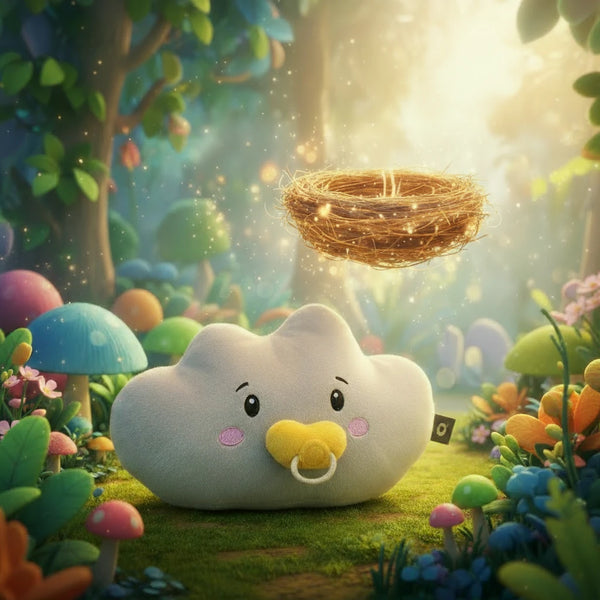 Lenabo Hörspiel „Lina und das verlorene Nest“ von Lenabie Lina (Wolke) – sanftes Hörspiel für Kinder ab 3 Jahren, Lina entdeckt im Zauberwald ein schwebendes Vogelnest und hilft dabei, es sicher zurückzubringen, liebevolle Geschichte über Fürsorge, Mut und Zusammenhalt, mit ruhigen Naturklängen und harmonischer Musik, fördert Empathie, Fantasie und soziales Lernen, ideal als Einschlafgeschichte oder beruhigendes Hörabenteuer in der Lenabo App.